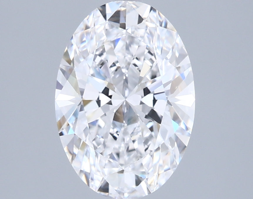 1.80 Carat Oval Shaped, Ideal Cut, D Color, FL Clarity, IGI Certified Lab Grown Diamond