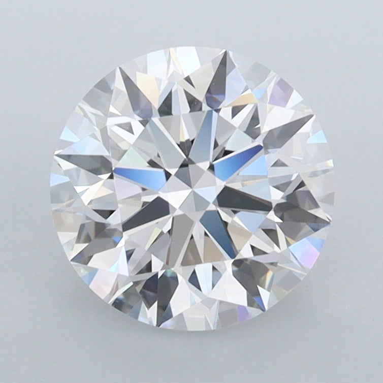 1.88 Carat Round Shaped, Ideal Cut, D Color, FL Clarity, IGI Certified Lab Grown Diamond