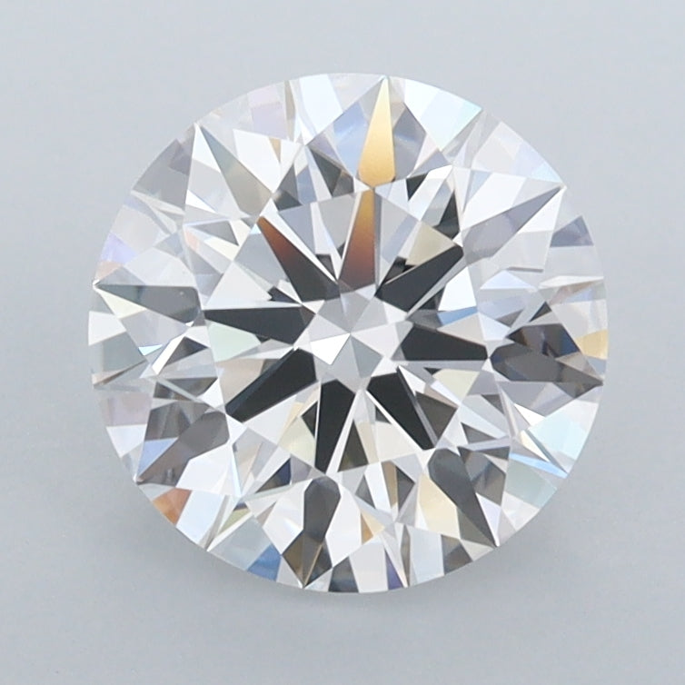 1.93 Carat Round Shaped, Ideal Cut, D Color, FL Clarity, IGI Certified Lab Grown Diamond