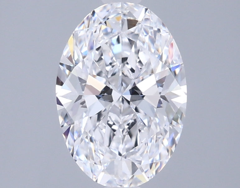 1.47 Carat Oval Shaped, Ideal Cut, D Color, VVS1 Clarity, IGI Certified Lab Grown Diamond