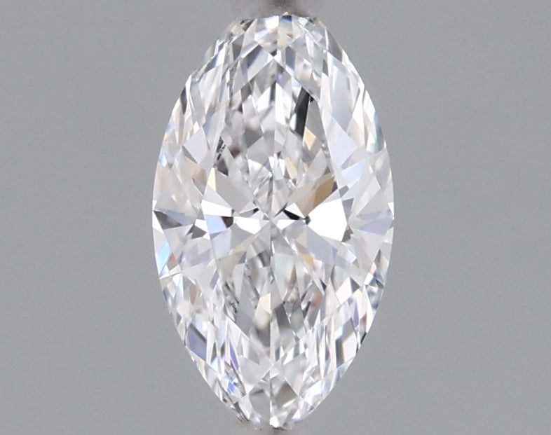0.51 Carat Marquise Shaped, Ideal Cut, D Color, VVS1 Clarity, IGI Certified Lab Grown Diamond