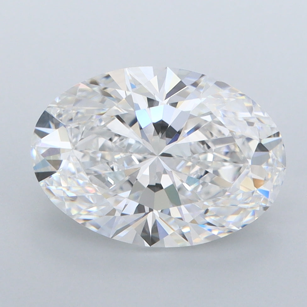 2.91 Carat Oval Shaped, Ideal Cut, D Color, FL Clarity, IGI Certified Lab Grown Diamond