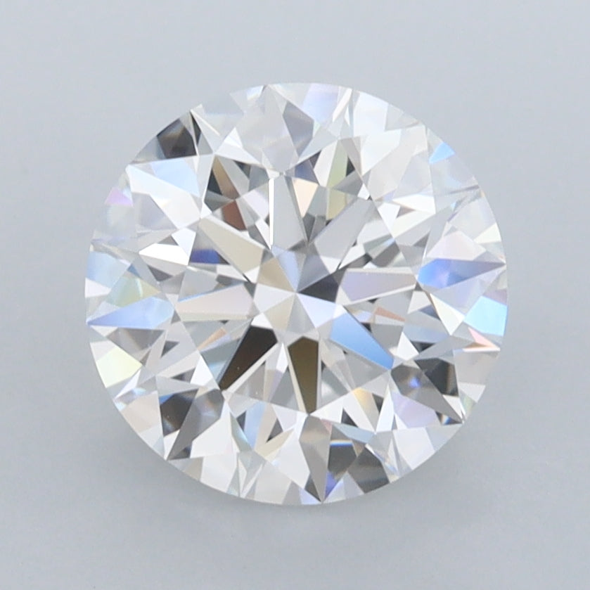 2.31 Carat Round Shaped, Ideal Cut, D Color, FL Clarity, IGI Certified Lab Grown Diamond