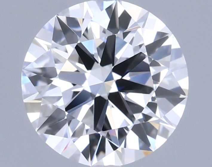 0.85 Carat Round Shaped, Ideal Cut, D Color, VVS2 Clarity, IGI Certified Lab Grown Diamond