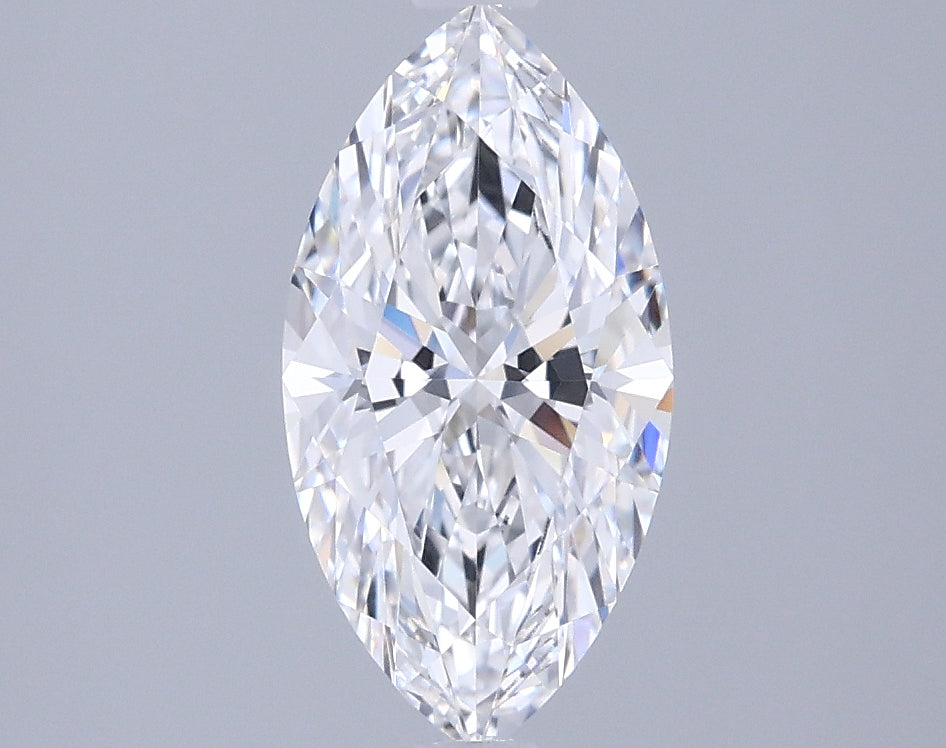 1.44 Carat Marquise Shaped, Ideal Cut, D Color, VVS1 Clarity, IGI Certified Lab Grown Diamond