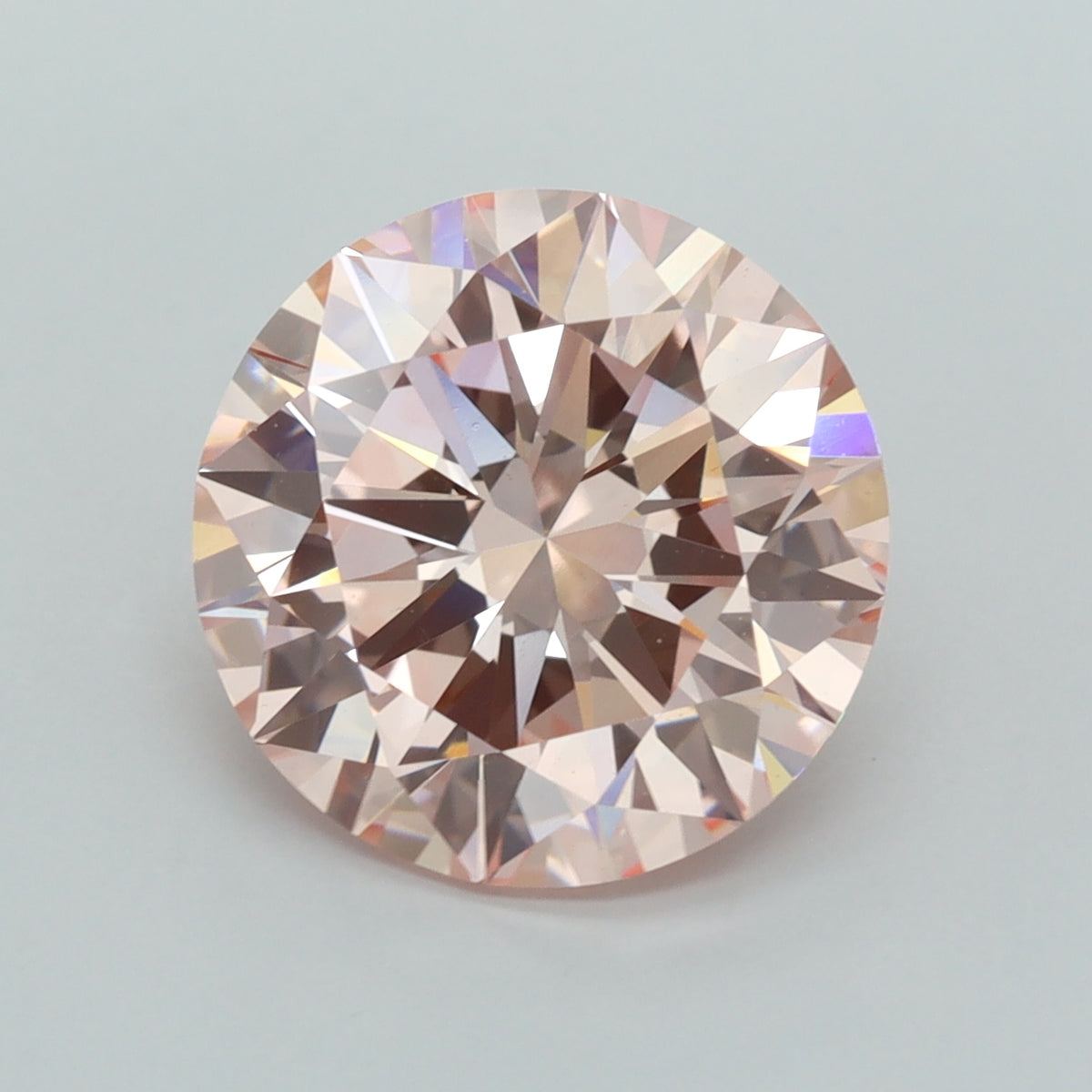 5.01 Carat Round Shaped, Excellent Cut, VVS2 Clarity, IGI Certified Lab Grown Diamond