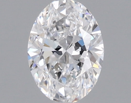0.35 Carat Oval Shaped, Very Good Cut, D Color, VVS2 Clarity, GIA Certified Lab Grown Diamond