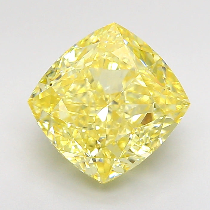 2.82 Carat Cushion Shaped, Ideal Cut, VS1 Clarity, IGI Certified Lab Grown Diamond