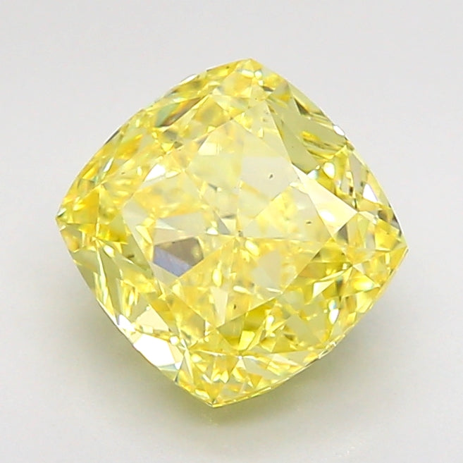 2.35 Carat Cushion Shaped, Ideal Cut, VS2 Clarity, IGI Certified Lab Grown Diamond
