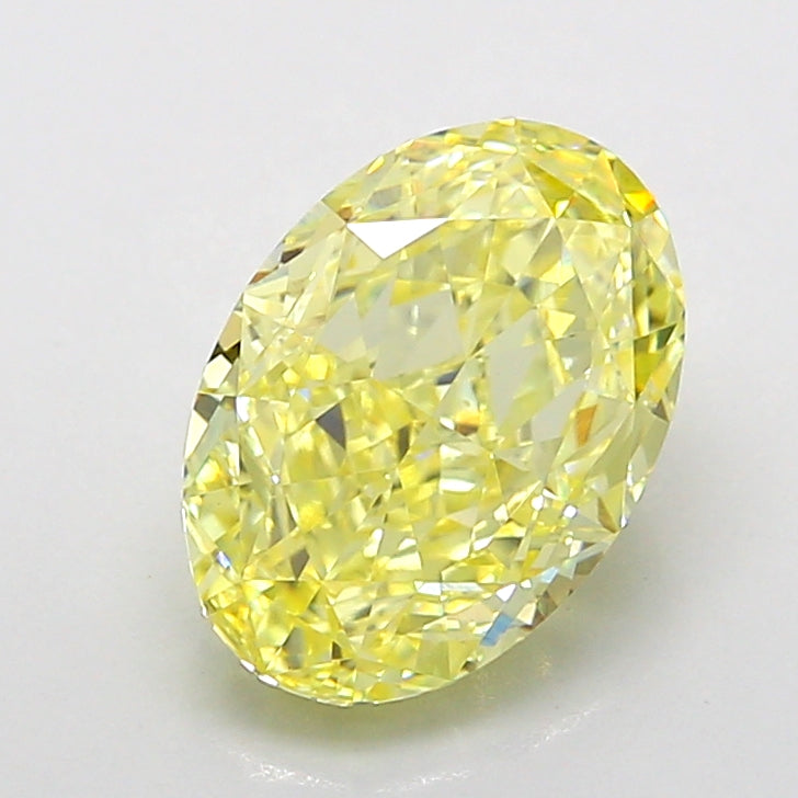 2.66 Carat Oval Shaped, Very Good Cut, VS1 Clarity, IGI Certified Lab Grown Diamond