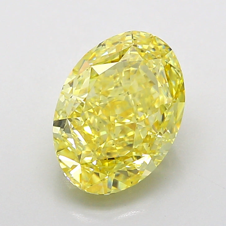2.46 Carat Oval Shaped, Very Good Cut, VS1 Clarity, IGI Certified Lab Grown Diamond