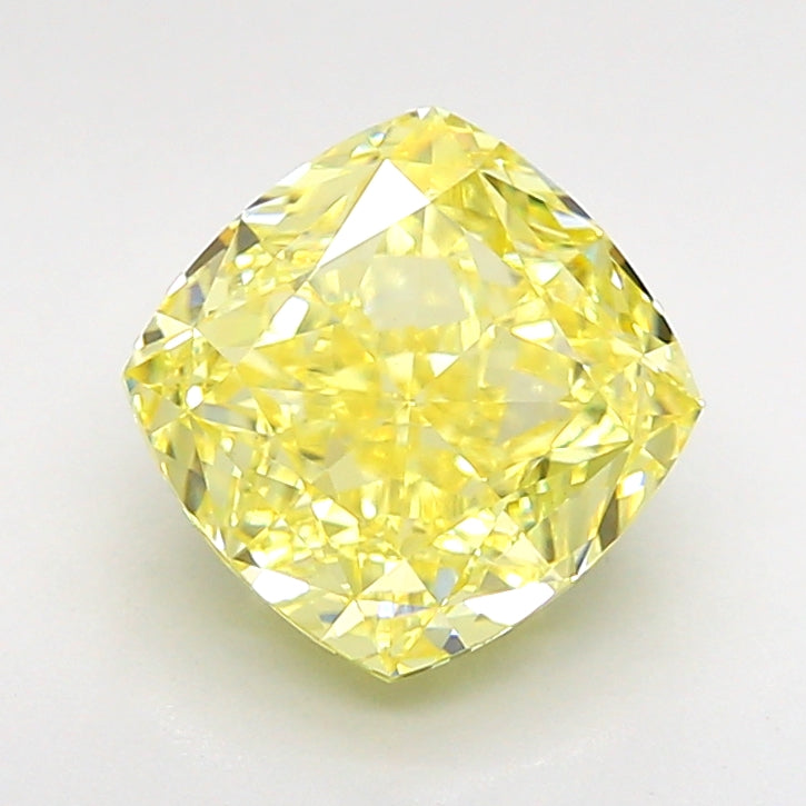 2.71 Carat Cushion Shaped, Ideal Cut, VVS2 Clarity, IGI Certified Lab Grown Diamond