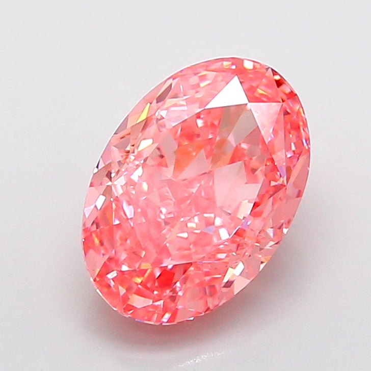 4.24 Carat Oval Shaped, Very Good Cut, VS1 Clarity, IGI Certified Lab Grown Diamond