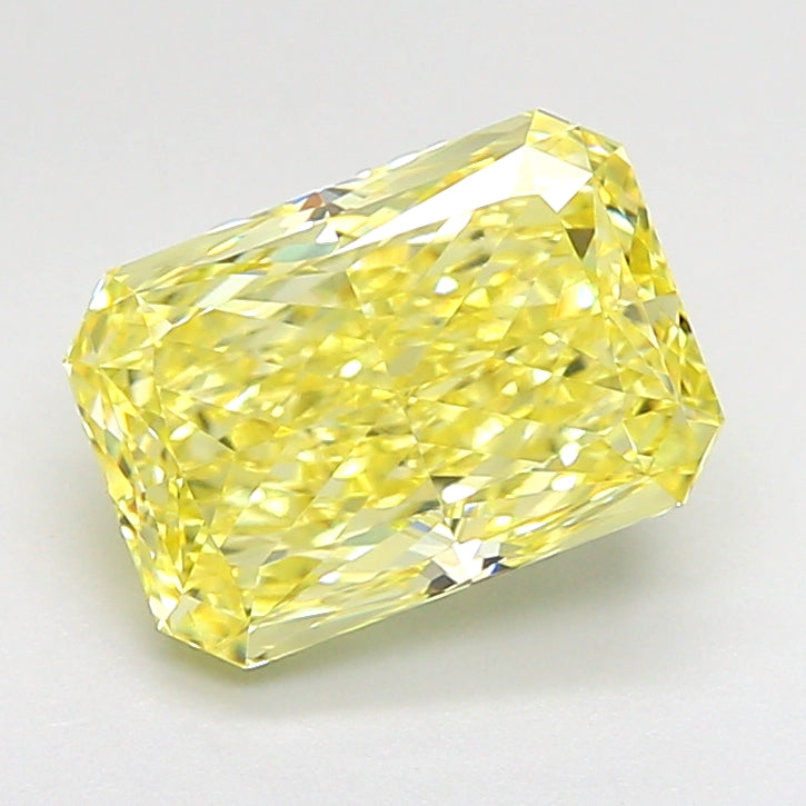 2.44 Carat Radiant Shaped, Ideal Cut, VVS2 Clarity, IGI Certified Lab Grown Diamond