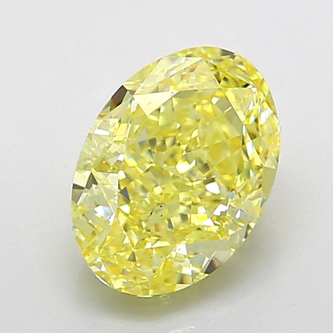2.14 Carat Oval Shaped, Very Good Cut, VS2 Clarity, IGI Certified Lab Grown Diamond