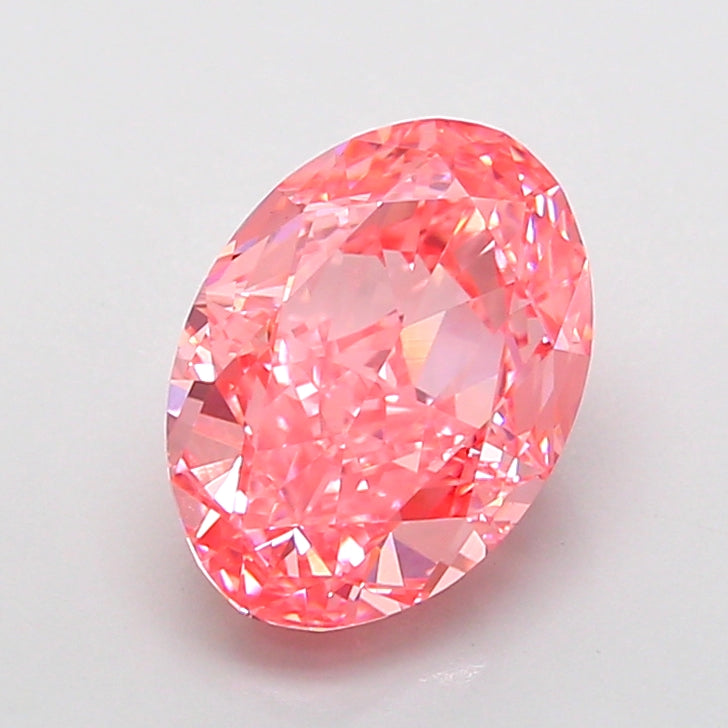 3.16 Carat Oval Shaped, Very Good Cut, VS1 Clarity, IGI Certified Lab Grown Diamond