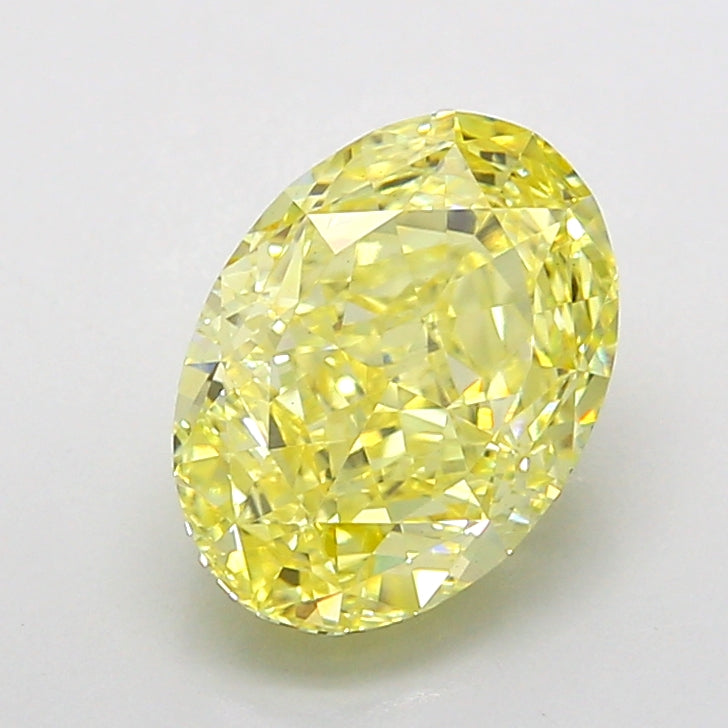 2.55 Carat Oval Shaped, Very Good Cut, VS1 Clarity, IGI Certified Lab Grown Diamond