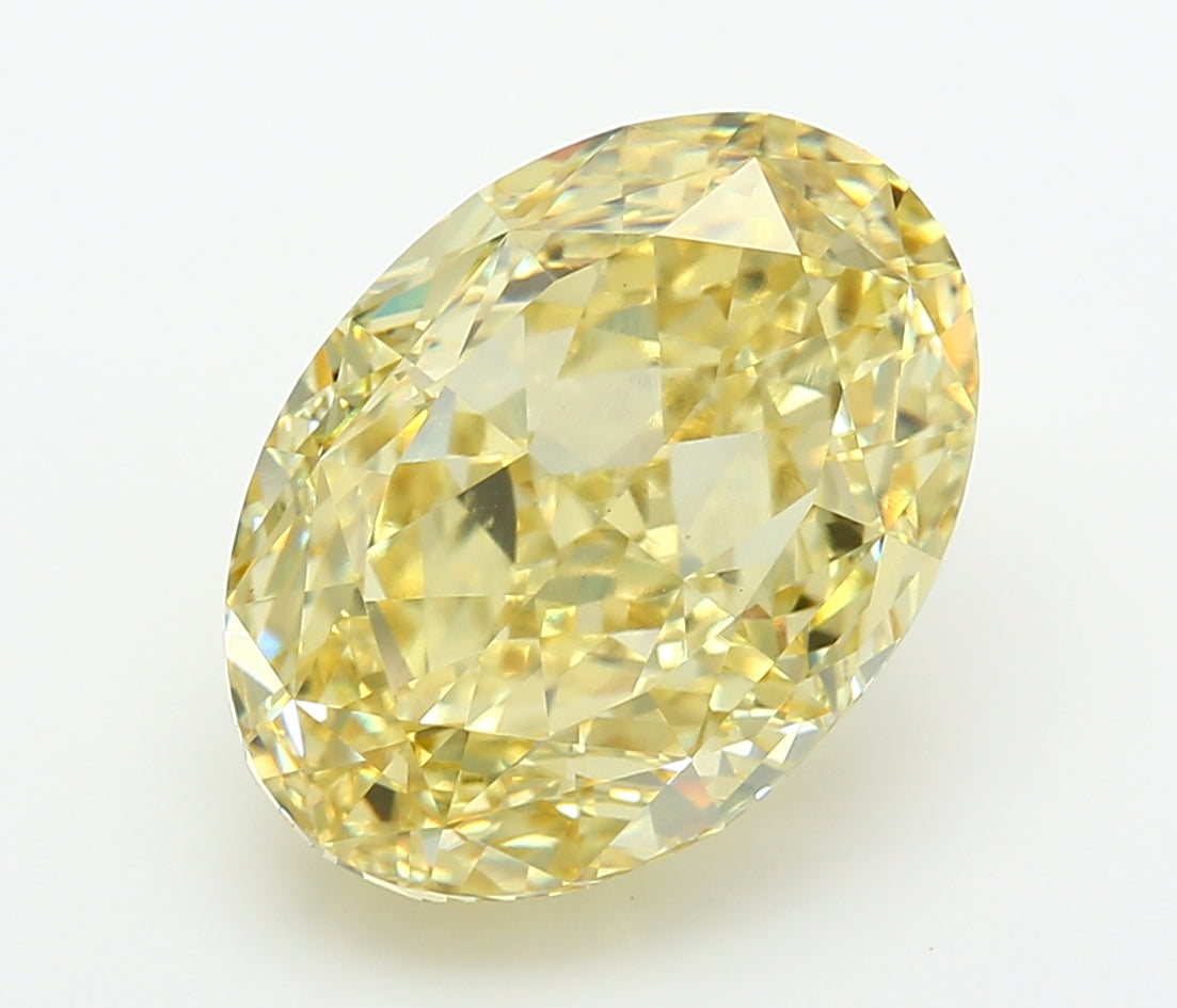 10.71 Carat Oval Shaped, Excellent Cut, VVS2 Clarity, IGI Certified Lab Grown Diamond