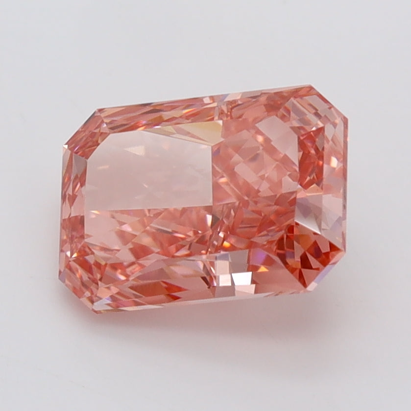 2.10 Carat Radiant Shaped, Ideal Cut, VS1 Clarity, IGI Certified Lab Grown Diamond