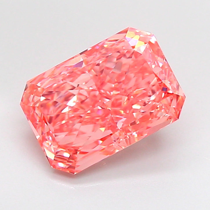 3.09 Carat Radiant Shaped, Ideal Cut, VS1 Clarity, IGI Certified Lab Grown Diamond