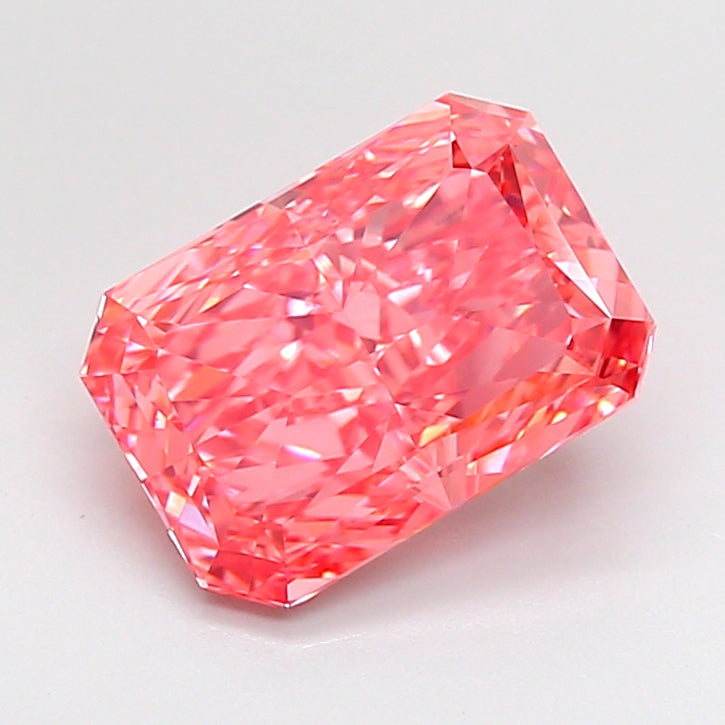 3.00 Carat Radiant Shaped, Ideal Cut, VS1 Clarity, IGI Certified Lab Grown Diamond