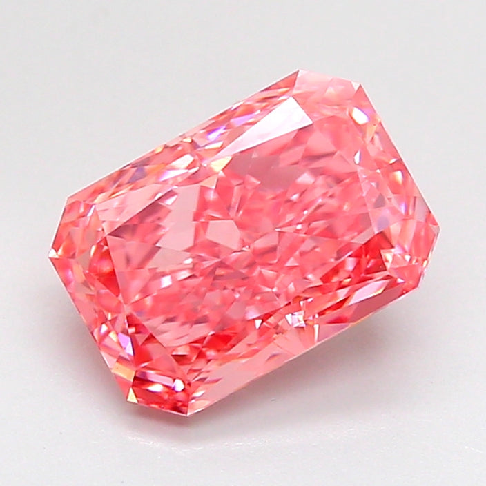 2.09 Carat Radiant Shaped, Ideal Cut, VVS2 Clarity, IGI Certified Lab Grown Diamond