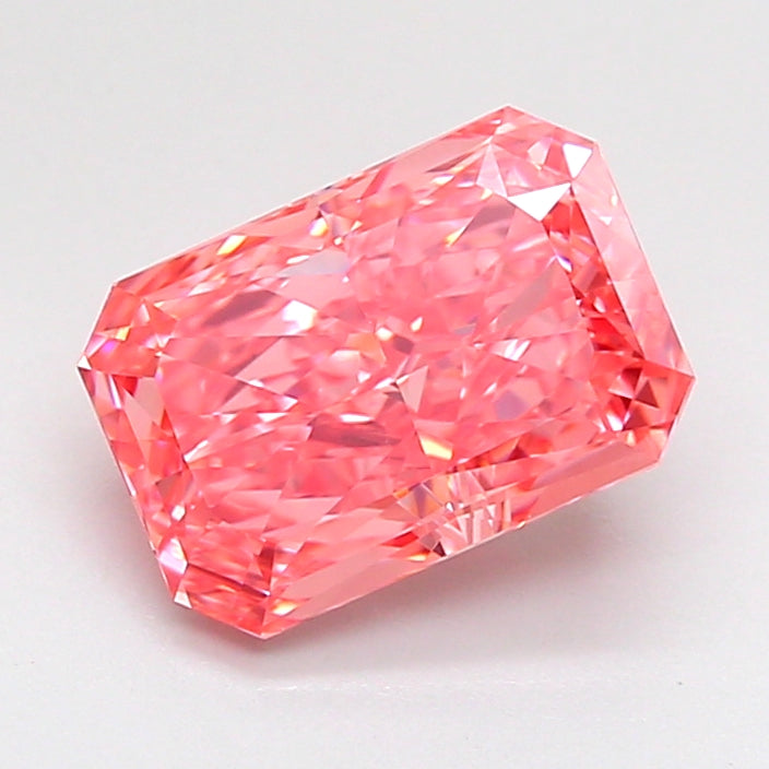 2.03 Carat Radiant Shaped, Ideal Cut, VVS1 Clarity, IGI Certified Lab Grown Diamond