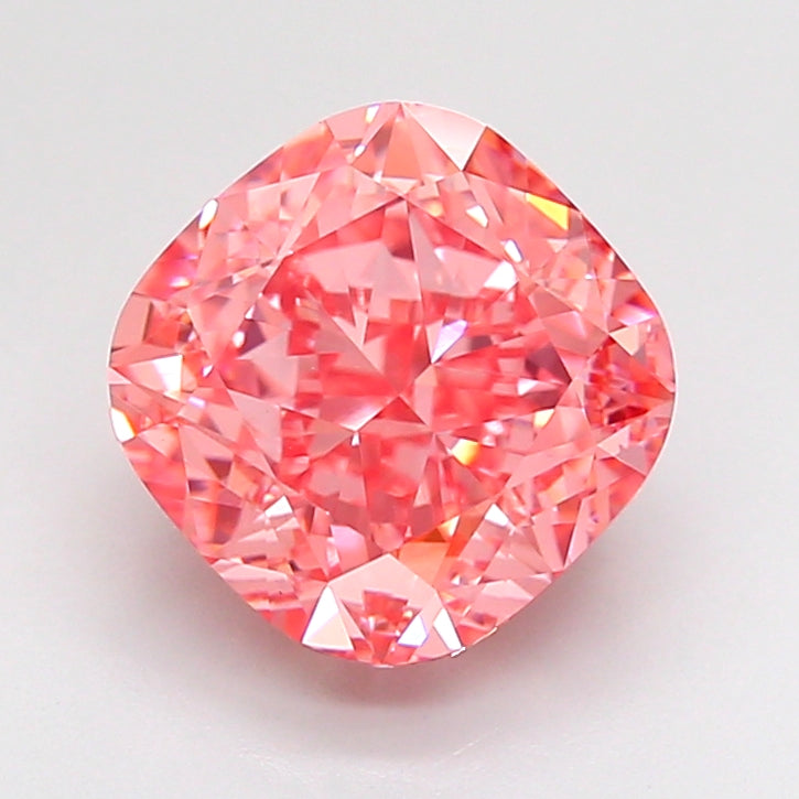 3.18 Carat Cushion Shaped, Ideal Cut, VVS2 Clarity, IGI Certified Lab Grown Diamond