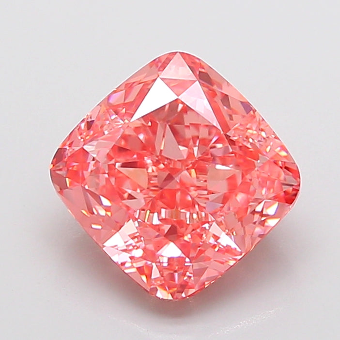 5.20 Carat Cushion Shaped, Ideal Cut, VVS2 Clarity, IGI Certified Lab Grown Diamond