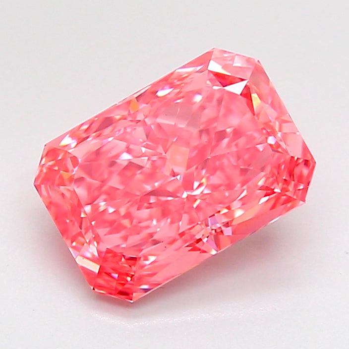 2.08 Carat Radiant Shaped, Ideal Cut, VS1 Clarity, IGI Certified Lab Grown Diamond