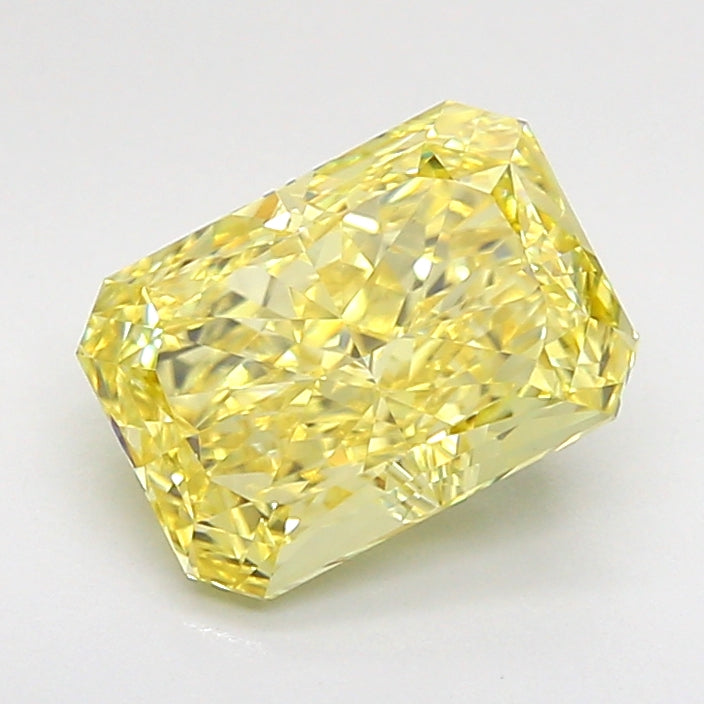 2.06 Carat Radiant Shaped, Ideal Cut, VS1 Clarity, IGI Certified Lab Grown Diamond