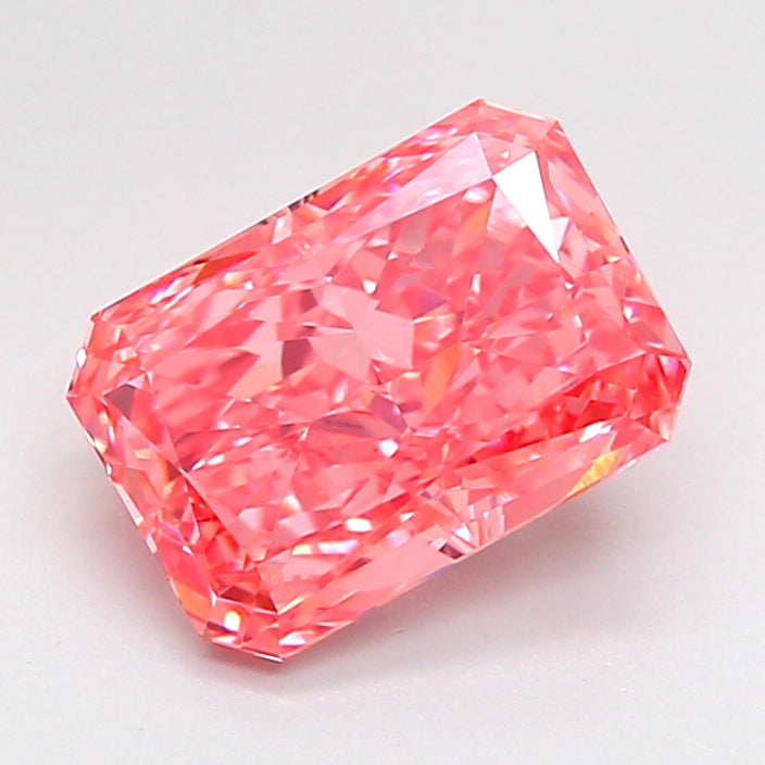 2.08 Carat Radiant Shaped, Ideal Cut, VVS1 Clarity, IGI Certified Lab Grown Diamond