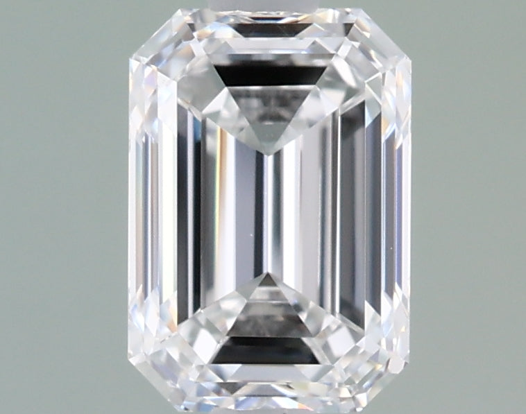 1.24 Carat Emerald Shaped, Ideal Cut, E Color, VVS1 Clarity, IGI Certified Lab Grown Diamond