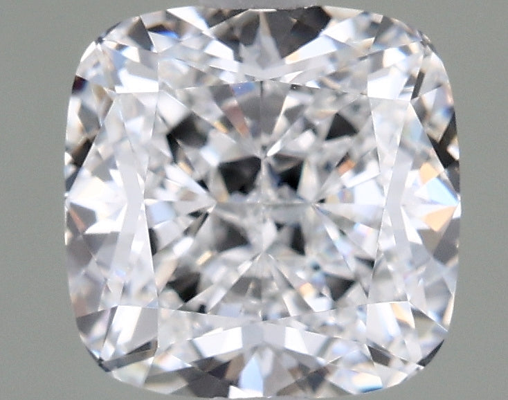 1.82 Carat Cushion Shaped, Ideal Cut, D Color, VVS2 Clarity, IGI Certified Lab Grown Diamond