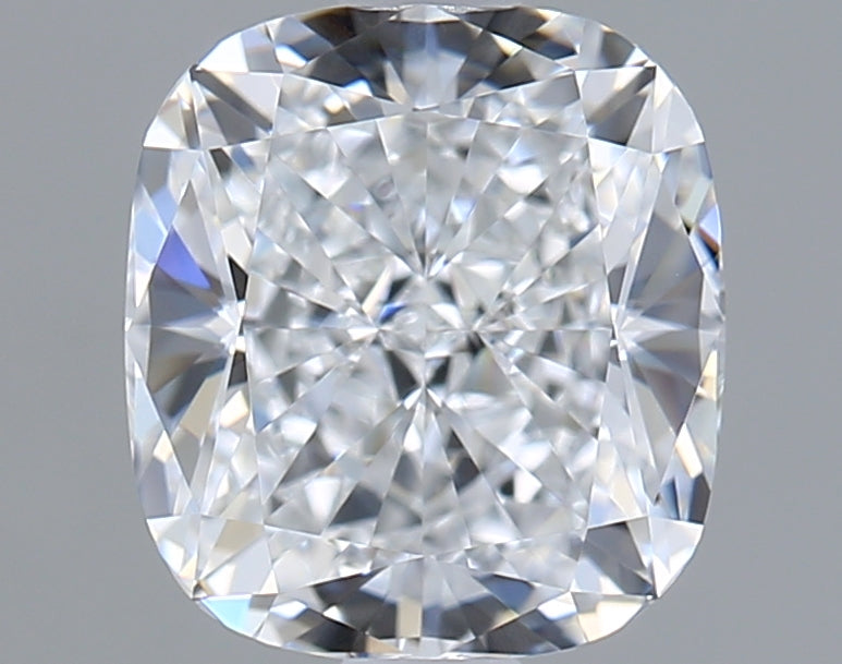 1.57 Carat Cushion Shaped, Ideal Cut, D Color, VVS1 Clarity, IGI Certified Lab Grown Diamond