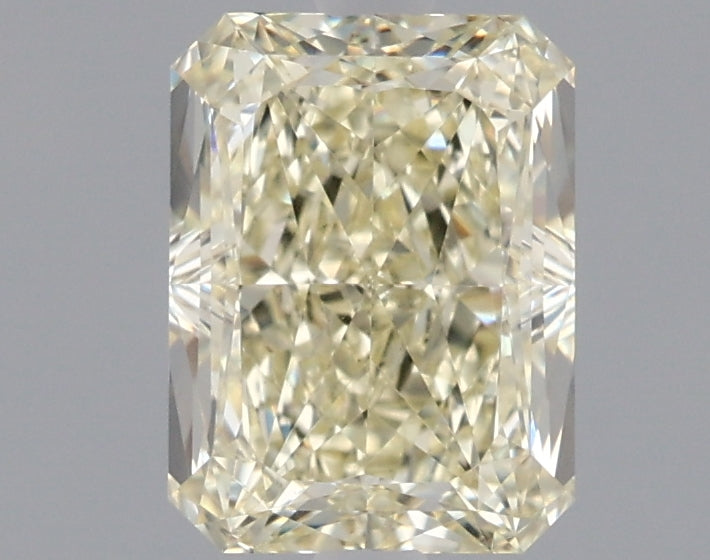 1.58 Carat Radiant Shaped, Excellent Cut, U-V Color, VS1 Clarity, IGI Certified Lab Grown Diamond