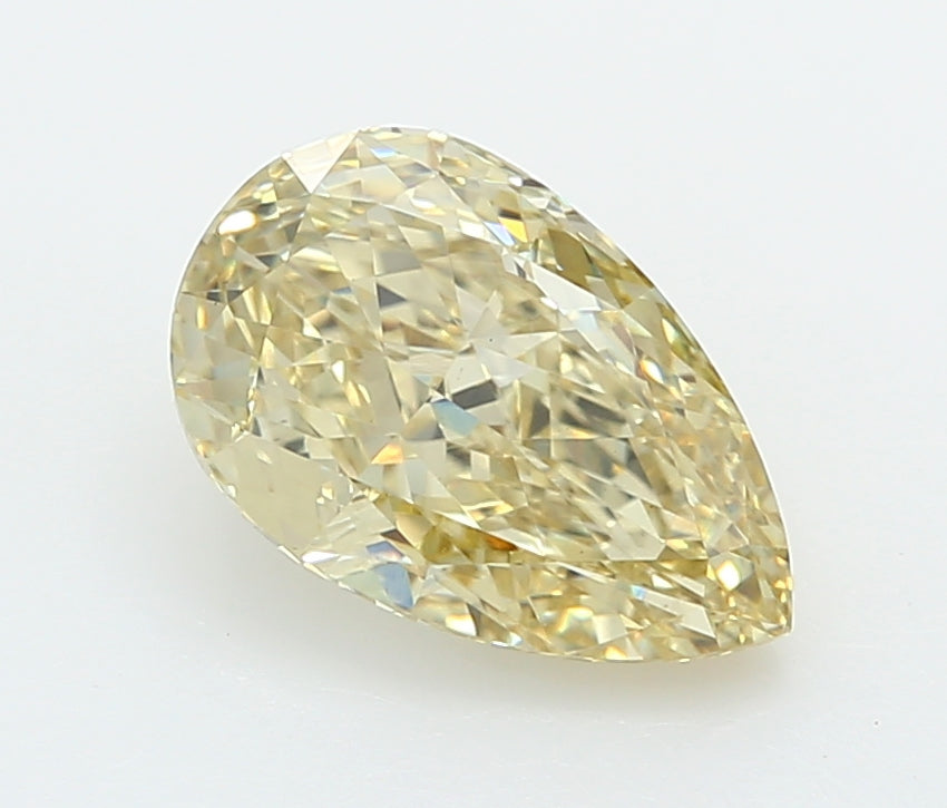3.10 Carat Pear Shaped, Ideal Cut, VVS2 Clarity, IGI Certified Lab Grown Diamond