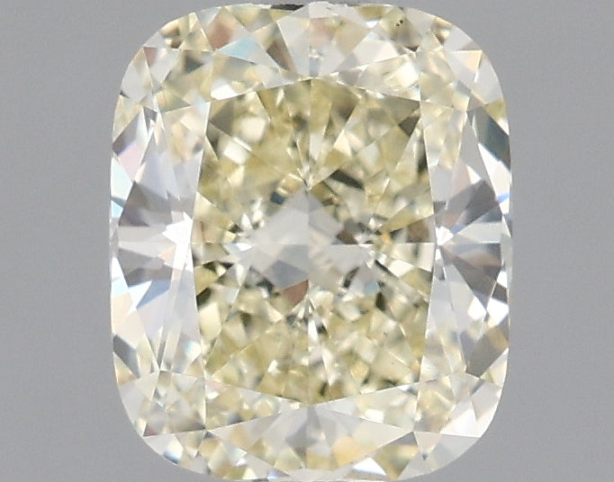 1.01 Carat Cushion Shaped, Ideal Cut, O-P Color, VS1 Clarity, IGI Certified Lab Grown Diamond