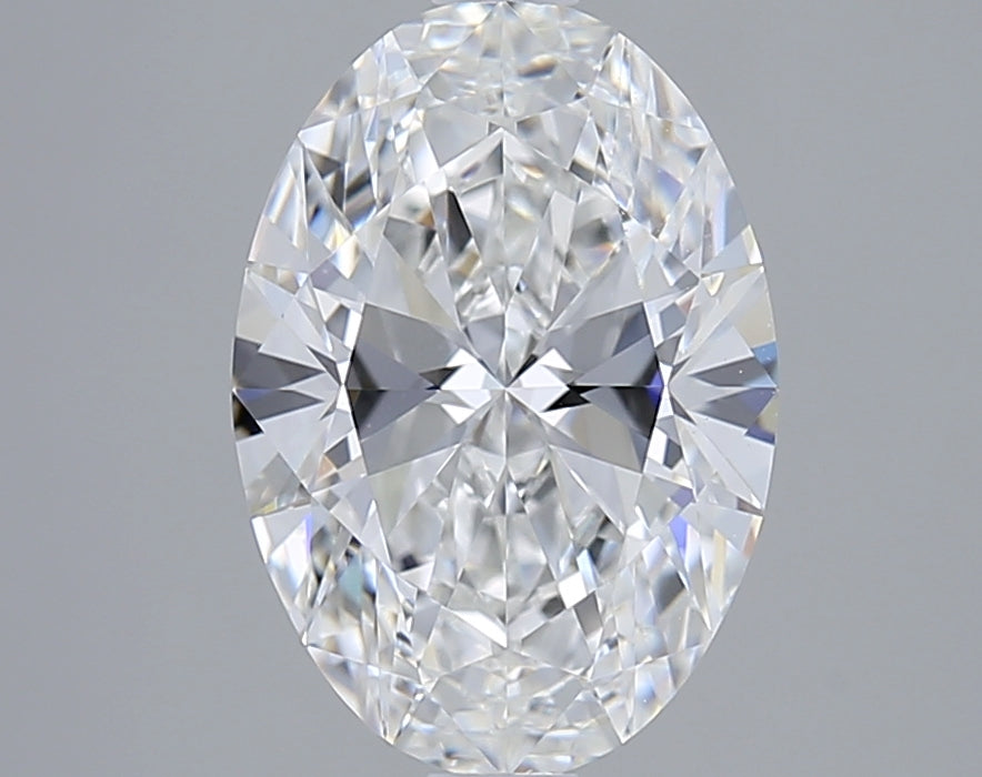2.11 Carat Oval Shaped, Ideal Cut, E Color, VVS1 Clarity, GIA Certified Lab Grown Diamond