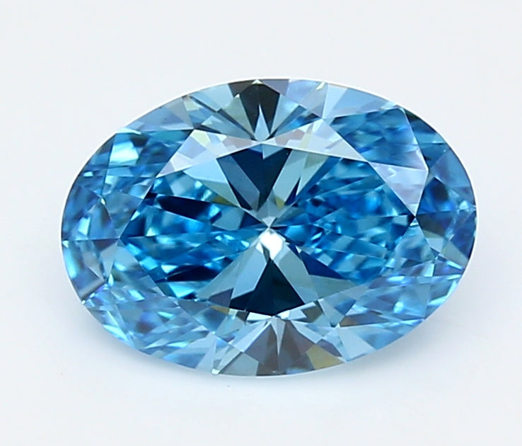 2.02 Carat Oval Shaped, Ideal Cut, VS1 Clarity, IGI Certified Lab Grown Diamond