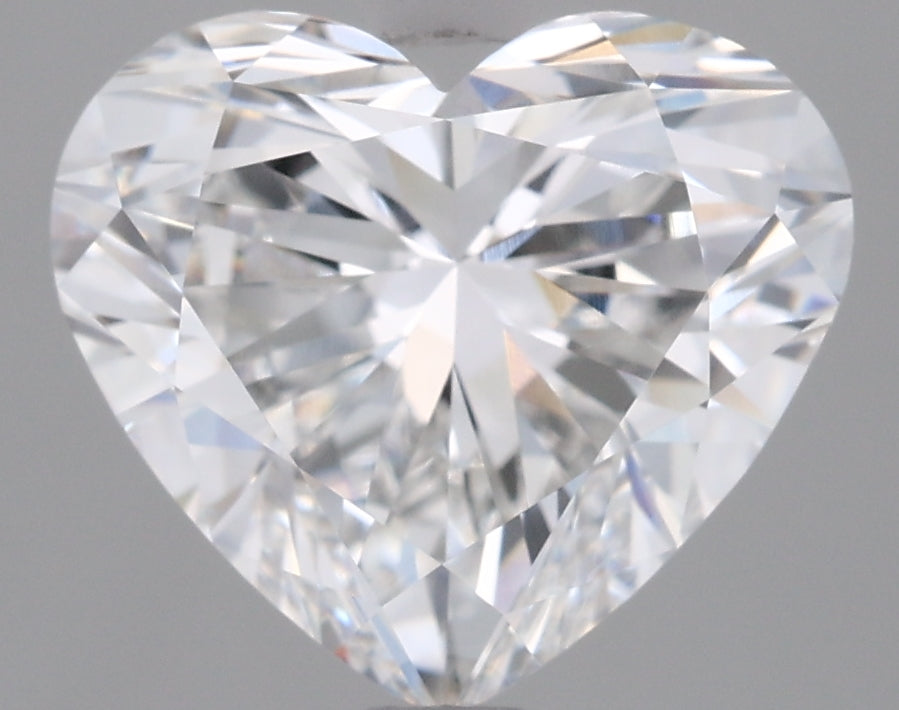 2.55 Carat Heart Shaped, Very Good Cut, E Color, VVS1 Clarity, IGI Certified Lab Grown Diamond