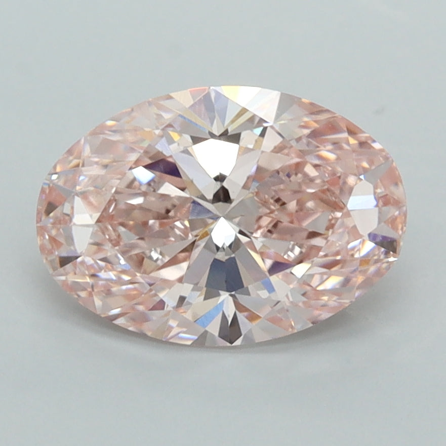 2.06 Carat Oval Shaped, Ideal Cut, VS1 Clarity, IGI Certified Lab Grown Diamond