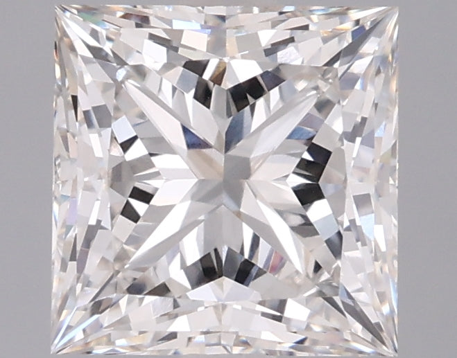 2.56 Carat Princess Shaped, Ideal Cut, G Color, VVS1 Clarity, IGI Certified Lab Grown Diamond