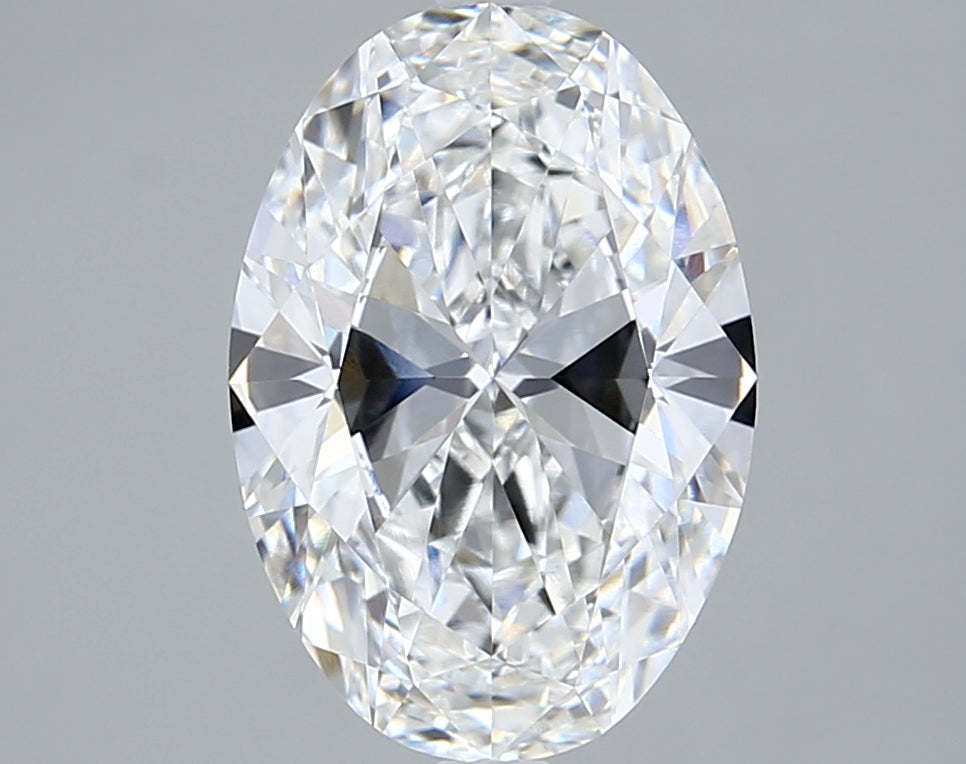 3.53 Carat Oval Shaped, Ideal Cut, E Color, VVS2 Clarity, IGI Certified Lab Grown Diamond