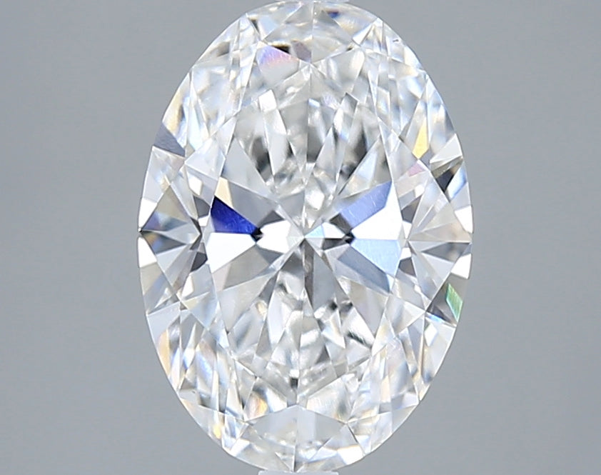 2.51 Carat Oval Shaped, Ideal Cut, E Color, VS1 Clarity, IGI Certified Lab Grown Diamond