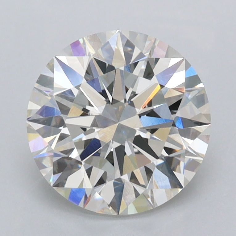 2.03 Carat Round Shaped, Ideal Cut, G Color, VVS2 Clarity, IGI Certified Lab Grown Diamond