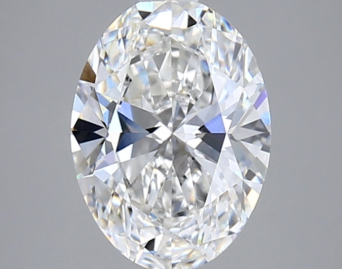 2.50 Carat Oval Shaped, Ideal Cut, E Color, VVS1 Clarity, IGI Certified Lab Grown Diamond