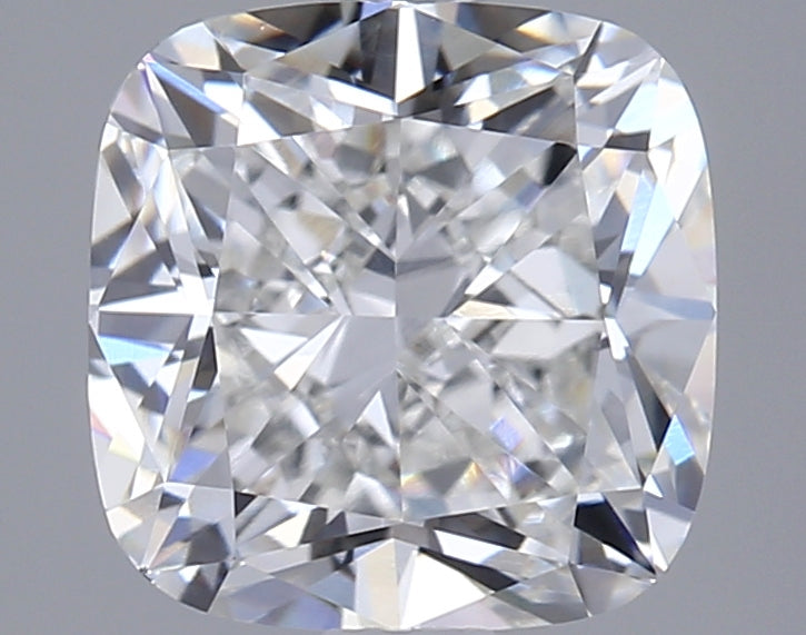 2.09 Carat Cushion Shaped, Ideal Cut, F Color, VVS1 Clarity, IGI Certified Lab Grown Diamond