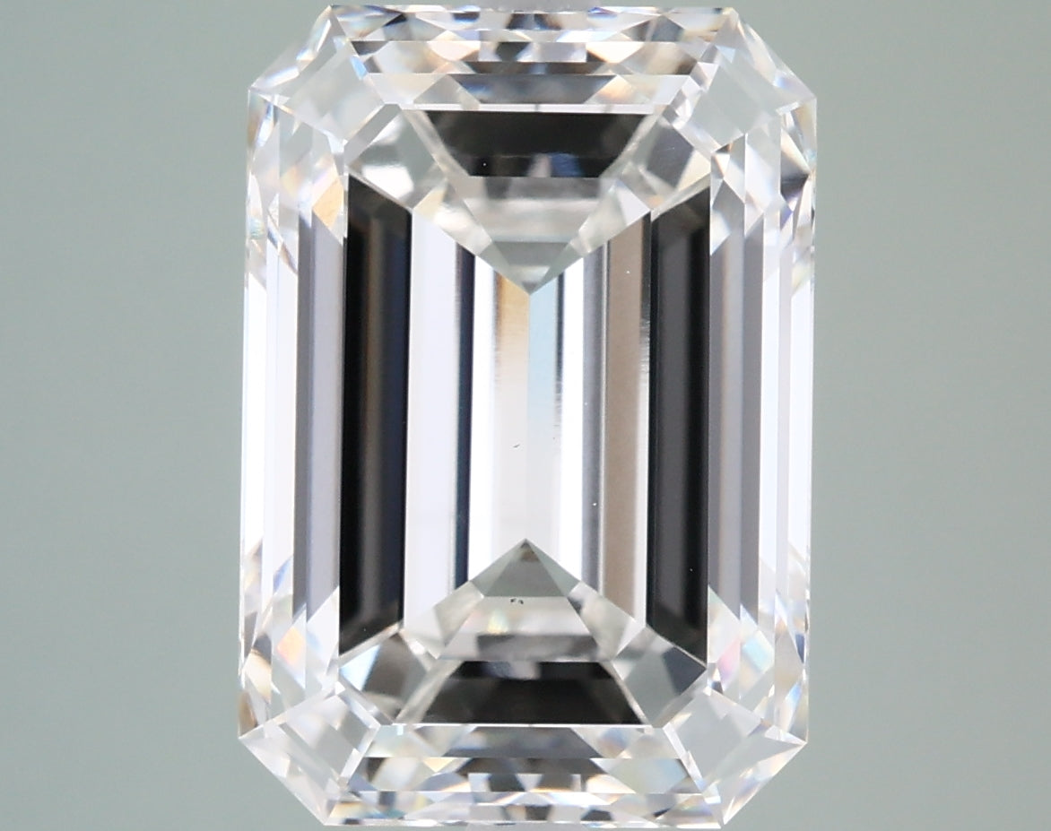 8.13 Carat Emerald Shaped, Ideal Cut, G Color, VS1 Clarity, IGI Certified Lab Grown Diamond
