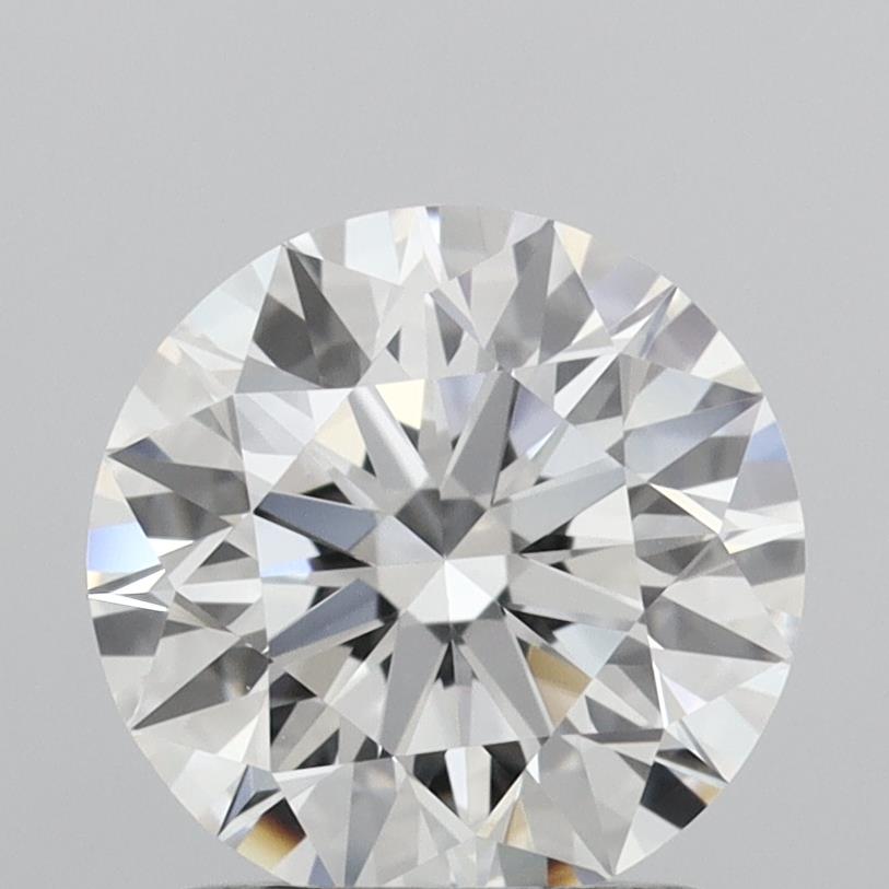 1.35 Carat Round Shaped, Ideal Cut, D Color, VVS2 Clarity, IGI Certified Lab Grown Diamond